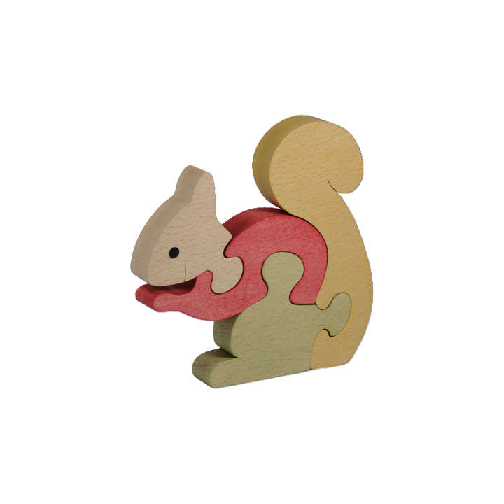 Puzzle en bois Ecureuil