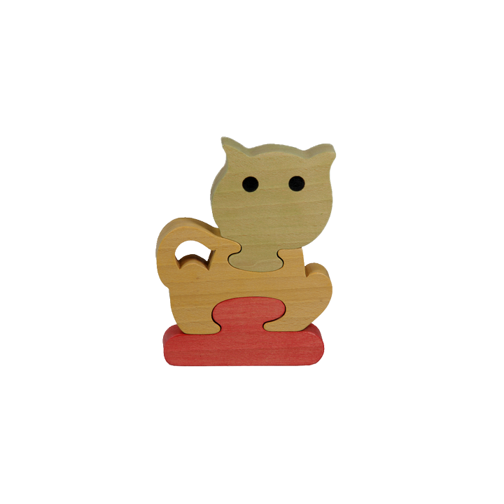 Puzzle en bois Chat