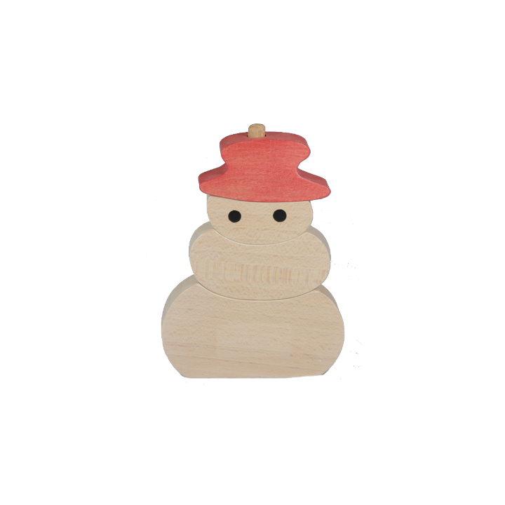 Puzzle en bois Vertical Bonhomme de Neige