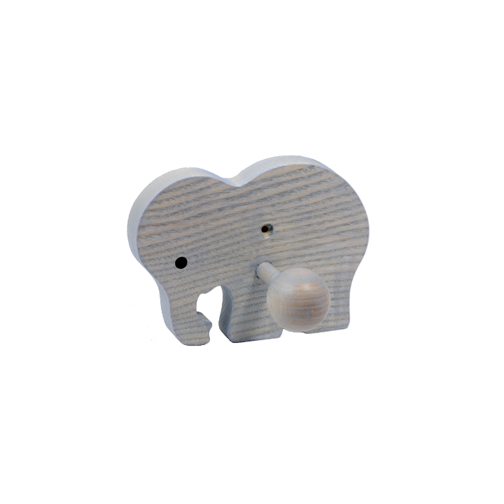 Le Portemanteau en bois Elephant