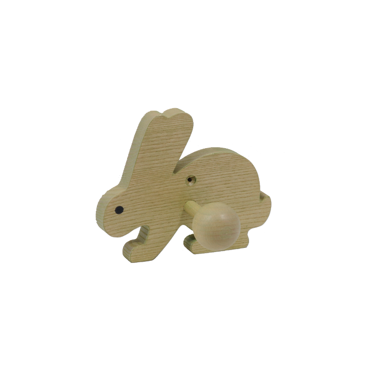 Le Portemanteau en bois Lapin