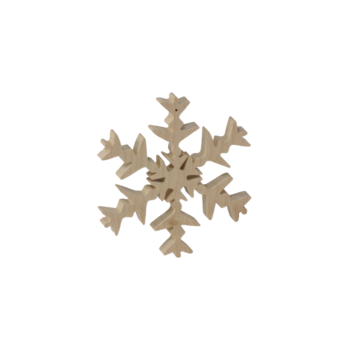 Le Flocon de Neige en bois