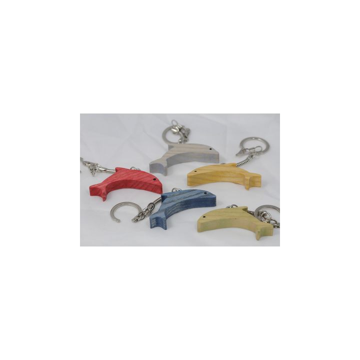 Le Porte-Clef Dauphin en bois