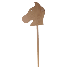 Le Cheval Bâton court