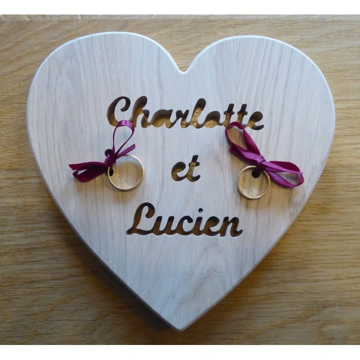 Le classeur en bois mariage