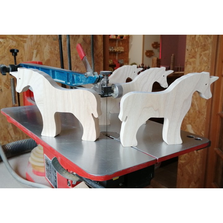 Le Cheval en bois