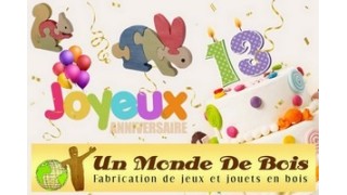13 ans d'existence Un Monde de Bois